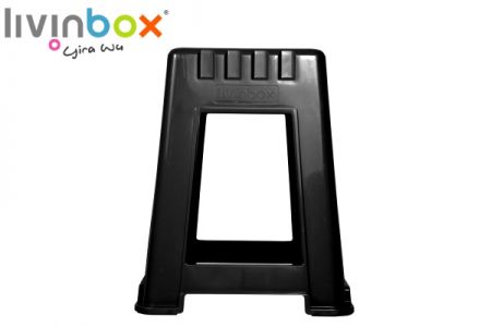 Складной табурет высотой 45 см - Складной табурет-стремянка, пластиковый табурет