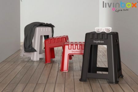 livinbox 쌓을 수 있는 의자
