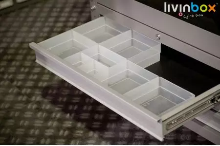 Schubladenorganizer - Schubladentrenner, modularer Schubladenorganizer, Schreibwarenhalter