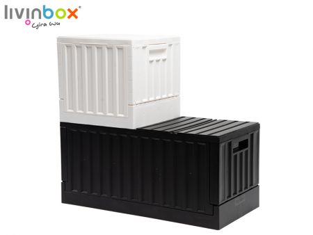 23L Stackable Plastic Storage Container with lid