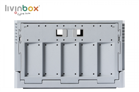 48L Collapsible Storage Container with Lid