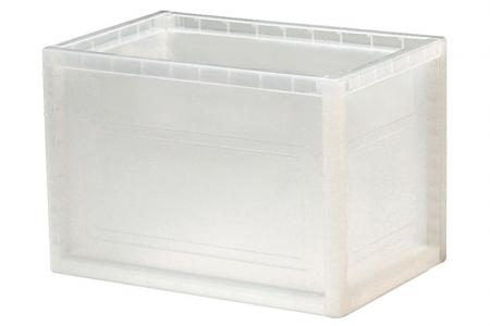 저장용으로 사용할 수 있는 작은 INNO 큐브 1 - 12.4 리터 용량 - 투명한 색상으로 저장용으로 사용할 수 있는 작은 INNO 큐브 1 (12.4L 용량).
