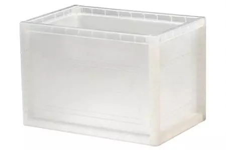منظم تخزين صندوق صغير - حجم 12.4 لتر - صندوق إينو الصغير 1 للتخزين (حجم 12.4 لتر) باللون الشفاف.