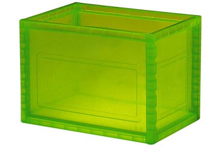 グリーンの収納用小型INNOキューブ1（12.4L容量）
