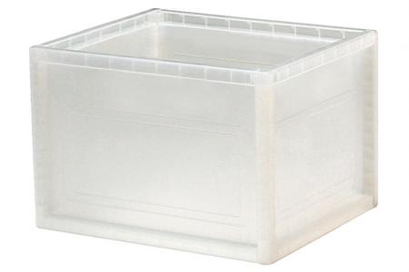 Kotak penyimpanan INNO Cube 1 sederhana - Volume 17.7 Liter - Kotak penyimpanan INNO Cube 1 sederhana (volume 17.7L) dalam warna jernih.
