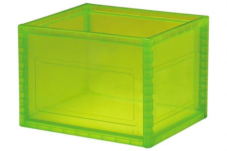 Kotak penyimpanan INNO Cube 1 sederhana (volume 17.7L) dalam warna hijau.