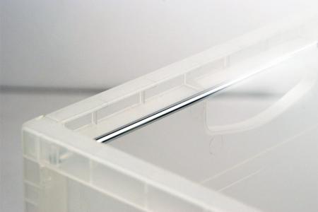 Filing storage INNO Cube for A4 size documents in clear.
