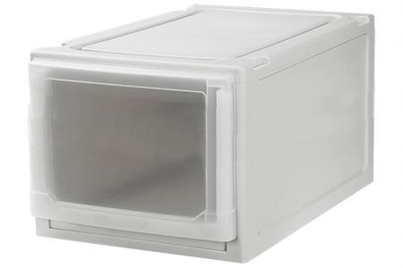 Cajón delgado (Serie 1) - Una sola capa - Cajón delgado de una sola capa (Serie 1) en color beige.