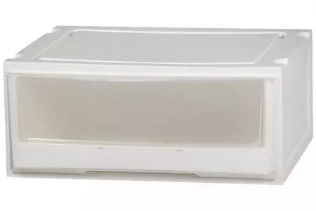 Box Drawer (Series 2) - Single Tier - Single tier box drawer (Series 2) in clear.