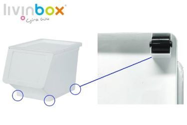 Built-in casters for easy relocation