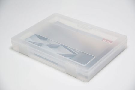 Large Active-Use Project Case with transparent snap-lock for 350 Sheets ...