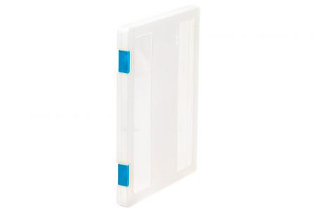 Classic Project Case for 150 Sheets of A4 Sized Paper - Classic Everyday Carry File for 150 sheets of A4-sized paper in blue.