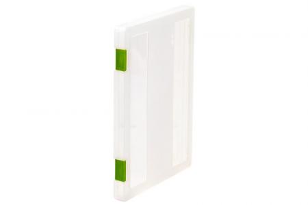 Yeşil renkte 150 A4 boyutlu kağıt için klasik günlük taşınabilir dosya.
