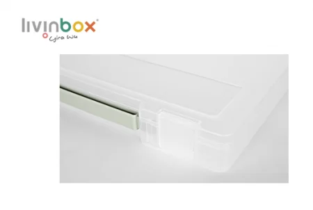 Fichier de transport actif avec poignée pour 300 feuilles de papier au format A4.