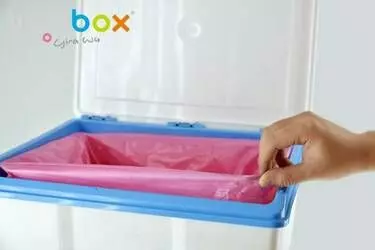Bagaimana cara menggunakan tempat sampah daur ulang livinbox? Langkah 3