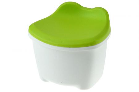 Kotak mini KeroKero dalam warna hijau.