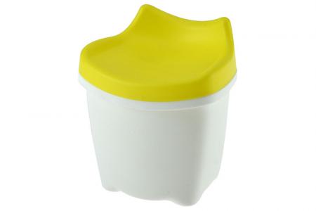 Mini scatola LaChatte in giallo.