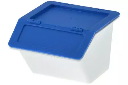 Mavi renkte Pelikan mini çöp kutusu.