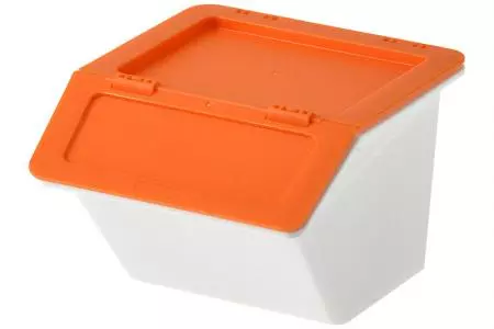 Pelican mini bin in orange.