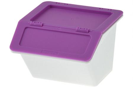 Pelican mini bin in purple.