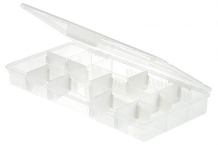 Vista interna della scatola da collezione Vogue media con coperchio.