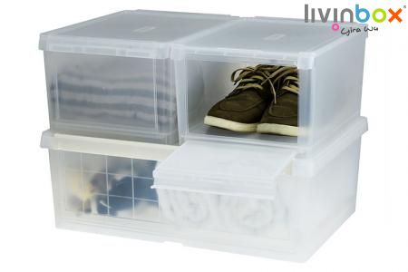 Contenitore di stoccaggio, Porta scarpe, Scatola per scarpe, Organizzatore per scarpe, Cassa di stoccaggio