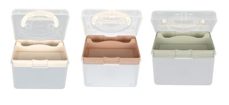 Mallette de projet portable (volume de 1,7 L).