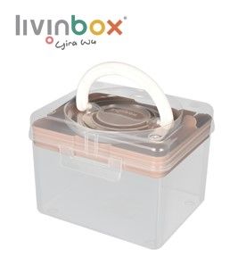 Portable Craft Organizer Box, 1.7 Liter