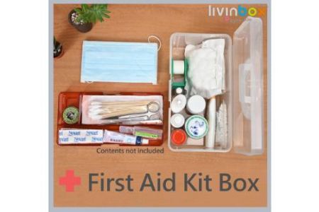 livinbox taşınabilir ilk yardım kutusu
