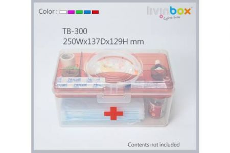 Kotak pertolongan cemas mudah alih livinbox