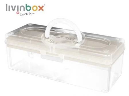 Portable Craft Organizer Box, 3.3 Liter