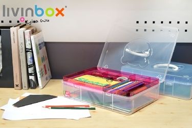 livinboxは、趣味やクラフトに必要な携帯用収納ソリューションです。