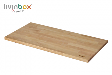 Wooden Desk-top for 45L Collapsible Plastic Storage Container - Wooden Desk-top for 45L Collapsible Plastic Storage Container