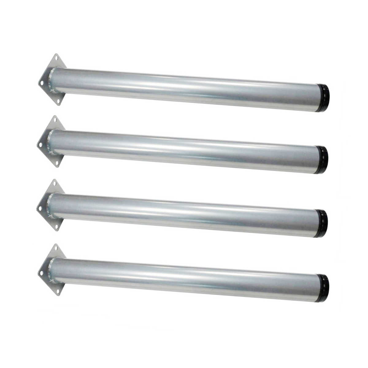 20 inch Adjustable Steel Table Legs Set of 4 Customizable