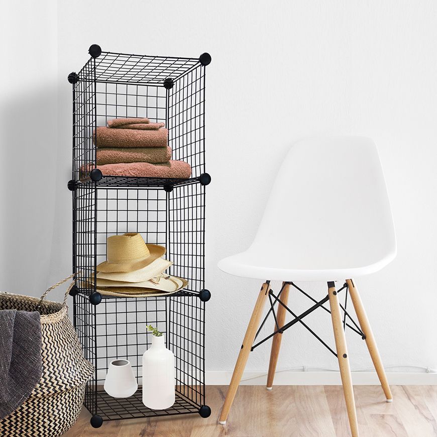 Wire Cube Storage Organizer, Set of 3