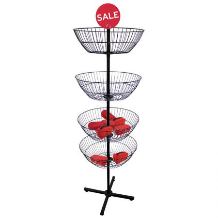 Wire Spinner Rack for Retail Store