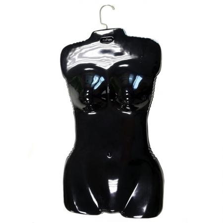 Mannequin de magasin féminin, noir