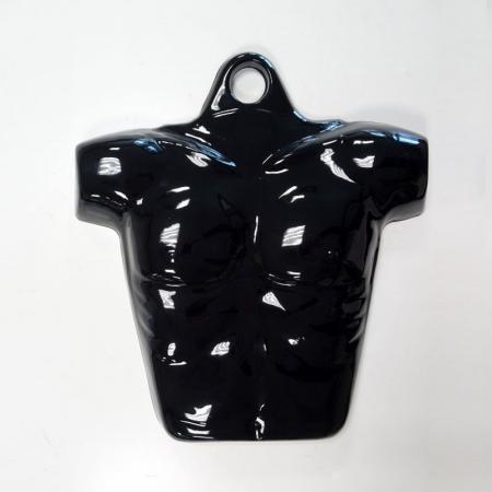 Forma de maniquí masculino para camisa - Forma de maniquí masculino para camisa, negro