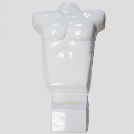 Countertop Male Mannequin for Sale, White