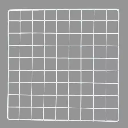 14" x 14" Mini Metal Grid - Mini Metal Grid, White, 14" x 14"
