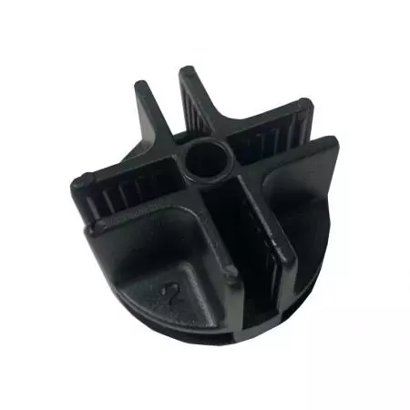 Wire Cube Plastic Connectors - Wire Cube Plastic Connectors, 8 Way, Black