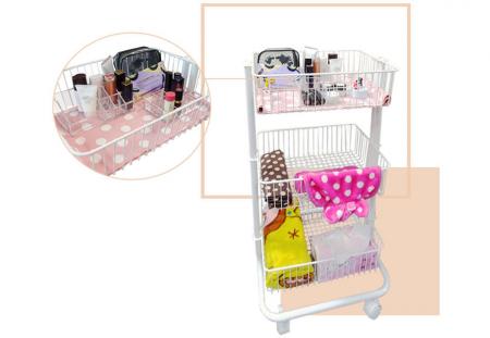3 Tier Rolling Utility Cart