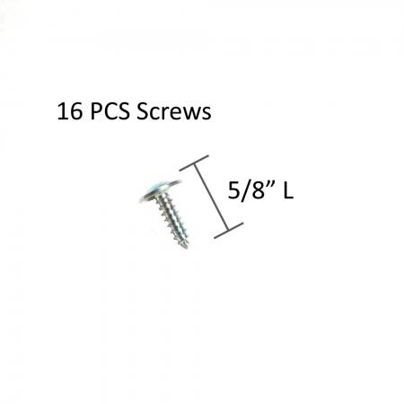 16 PCS Screws for Metal Furniture Legs