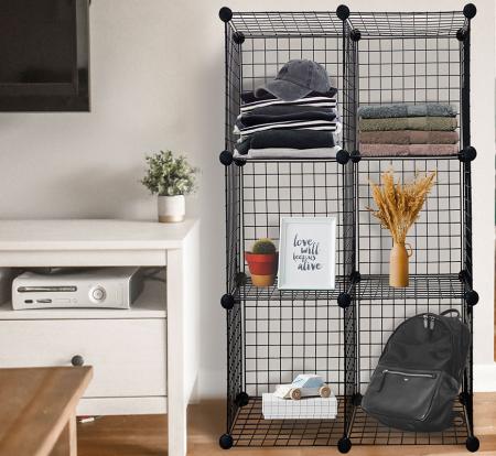 メタルキューブ収納ユニット、6個セット