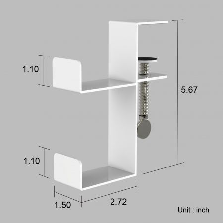 Storleken på Gamepad Mount Holder