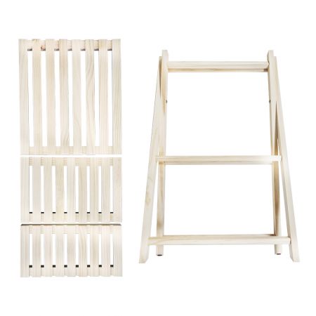 Explosionsvy av 3-lagers träställ