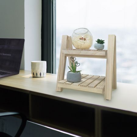 Glasglob Luftväxt Sukkulent Terrarium på Trädisplayställ