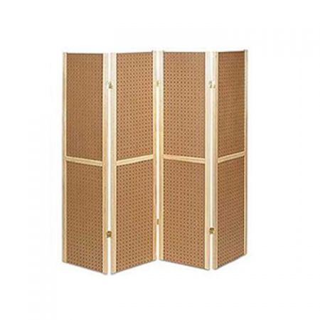 4-panel Pegboard vouwdisplay - 4-panel Pegboard vouwdisplay