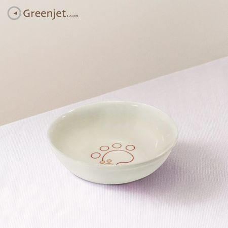 Ceramic Serving Bowl with Cute Patterns