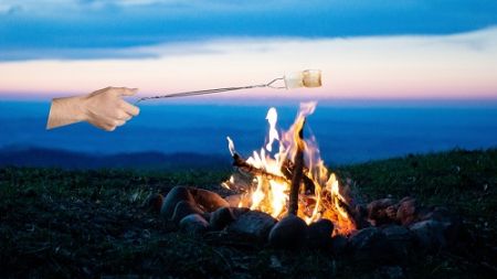 20-Zoll-Stahl-Toastergabeln und Sticks